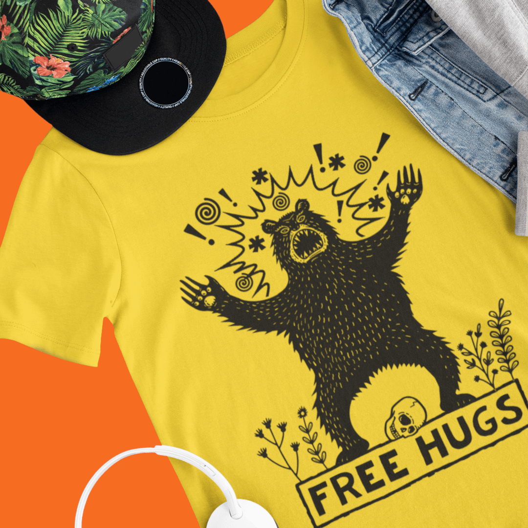 Free Hugs Kids Organic Cotton T-Shirt