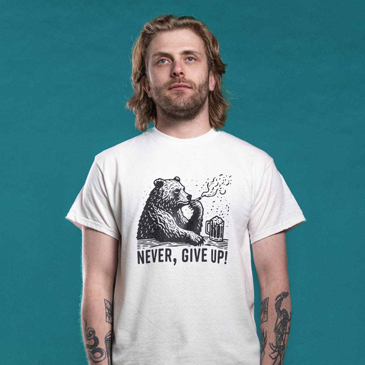 Nunca te rindas **Liquidación** Hombre (Talla pequeña)