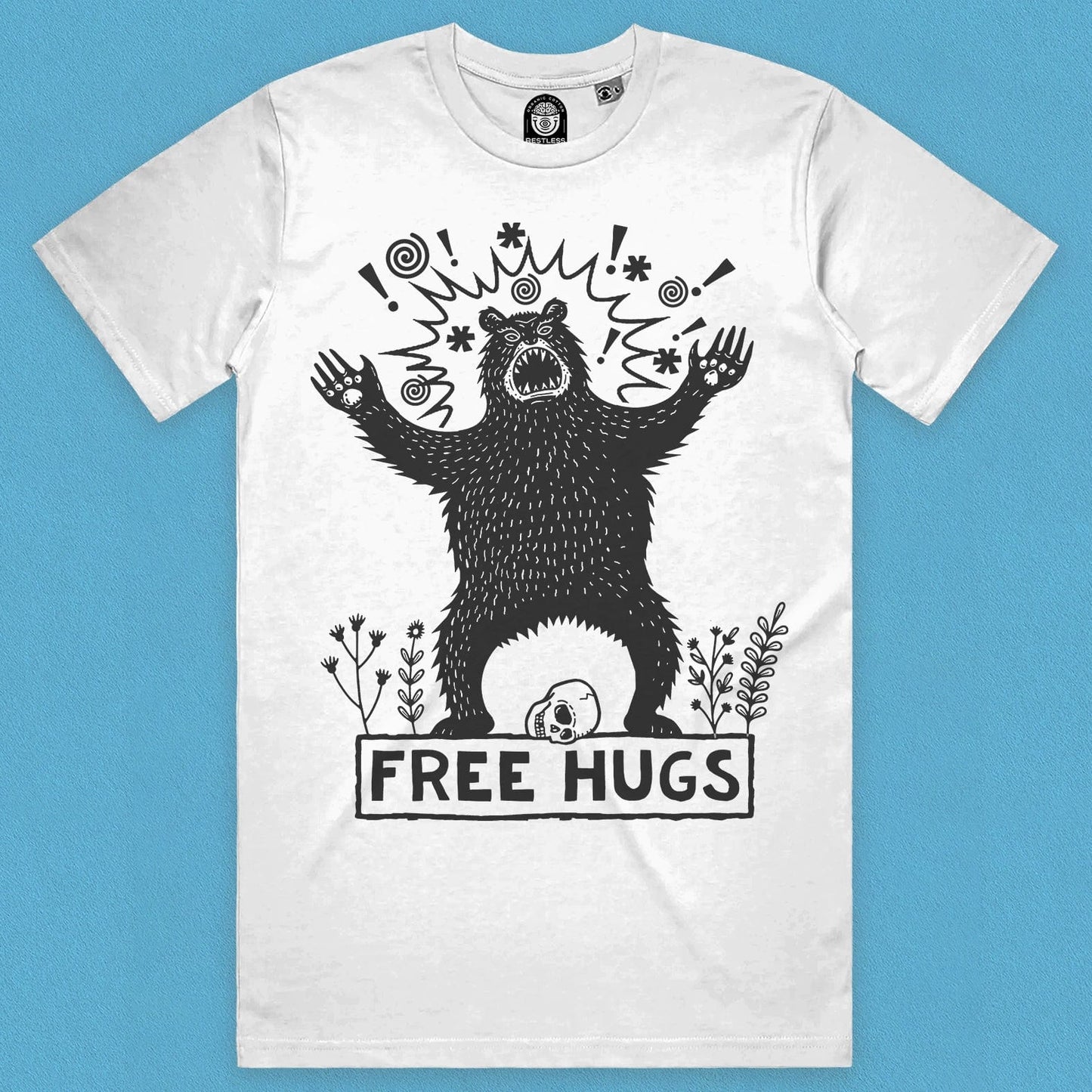 Camiseta de oso del Festival de Abrazos Gratis