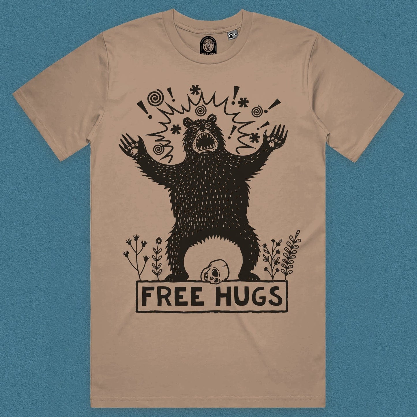 Camiseta de oso del Festival de Abrazos Gratis