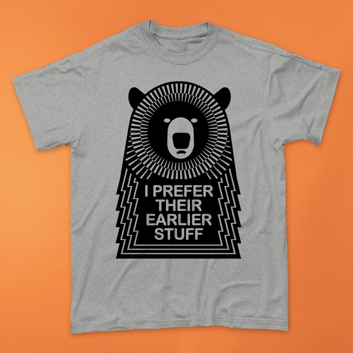 Camiseta Muso Bear para hombre (algodón grueso) **Liquidación**