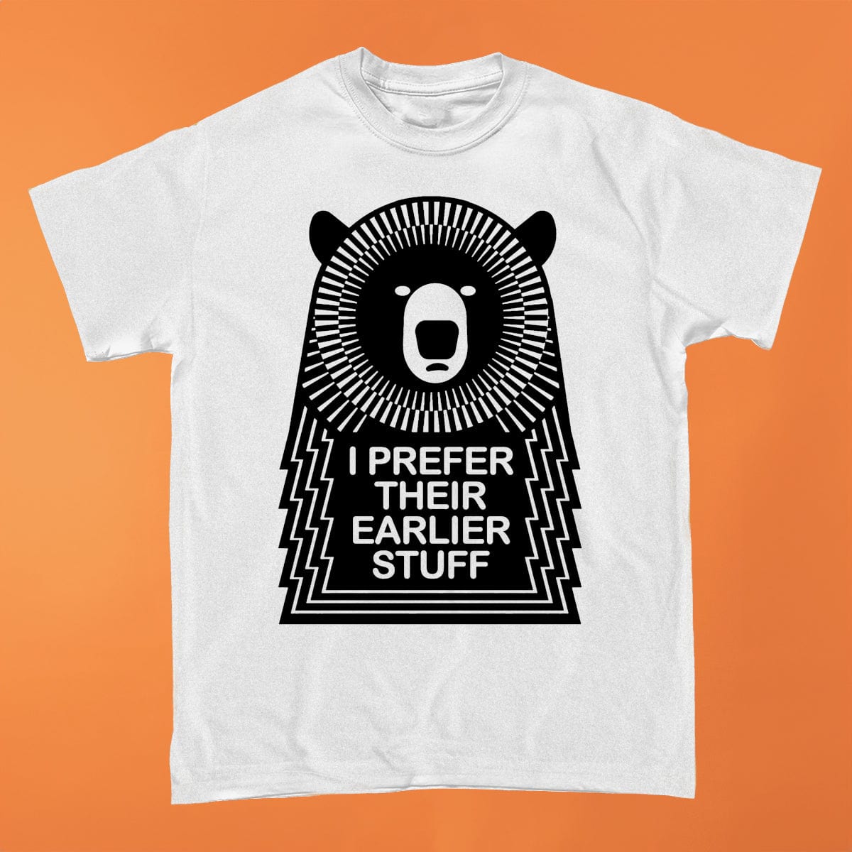Camiseta Muso Bear para hombre (algodón grueso) **Liquidación**