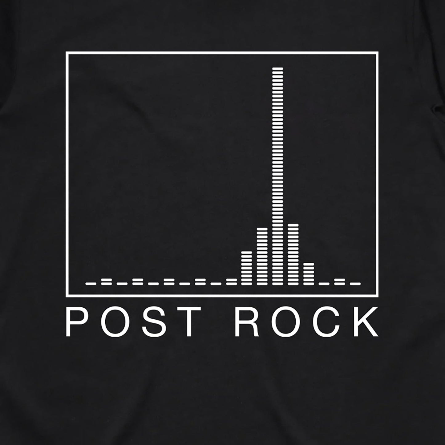 Camiseta de frecuencia post rock