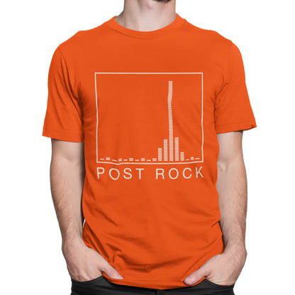 paprika-post-rock-t-shirt-with-equaliser-design-worn-by-male-model


