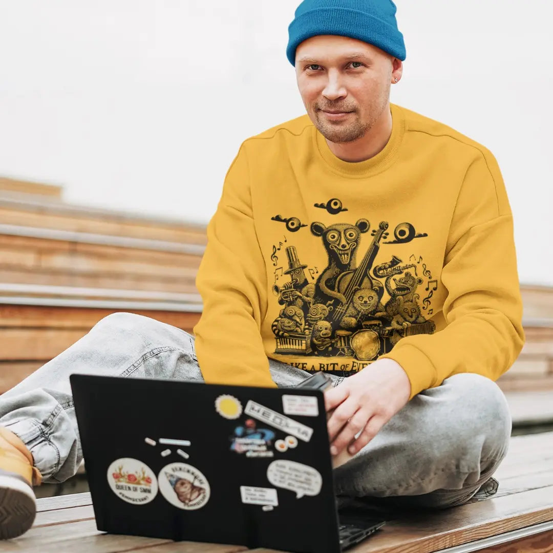 rock-tshirt-style-sweatshirt-hand-drawn-band-print-organic-cotton