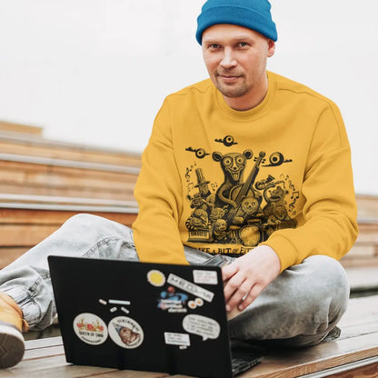 rock-tshirt-style-sweatshirt-hand-drawn-band-print-organic-cotton