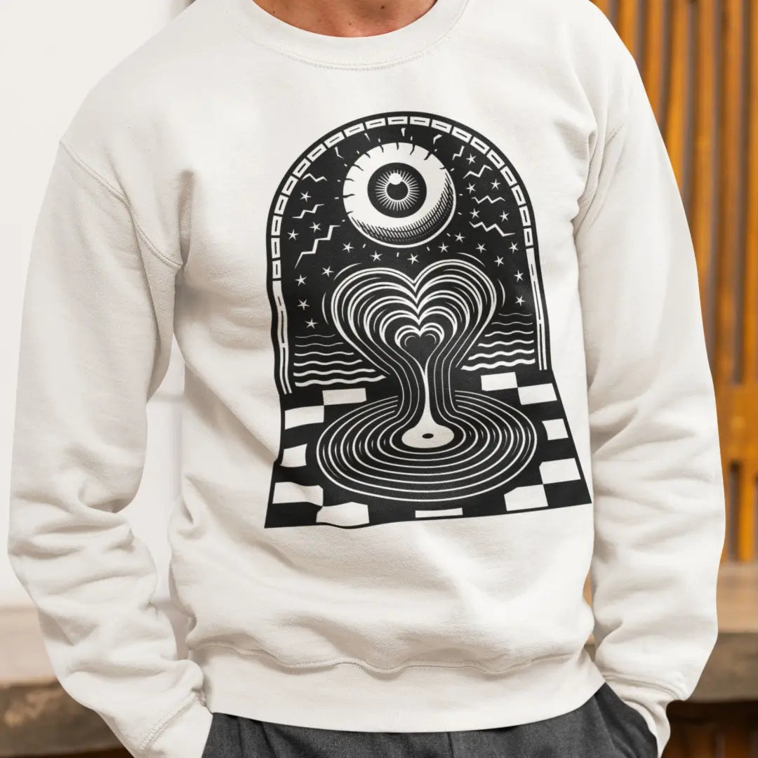 eye-heart-vinyl-graphic-white-jumper-unisex-heavy-cotton-organic-music-sweatshirt