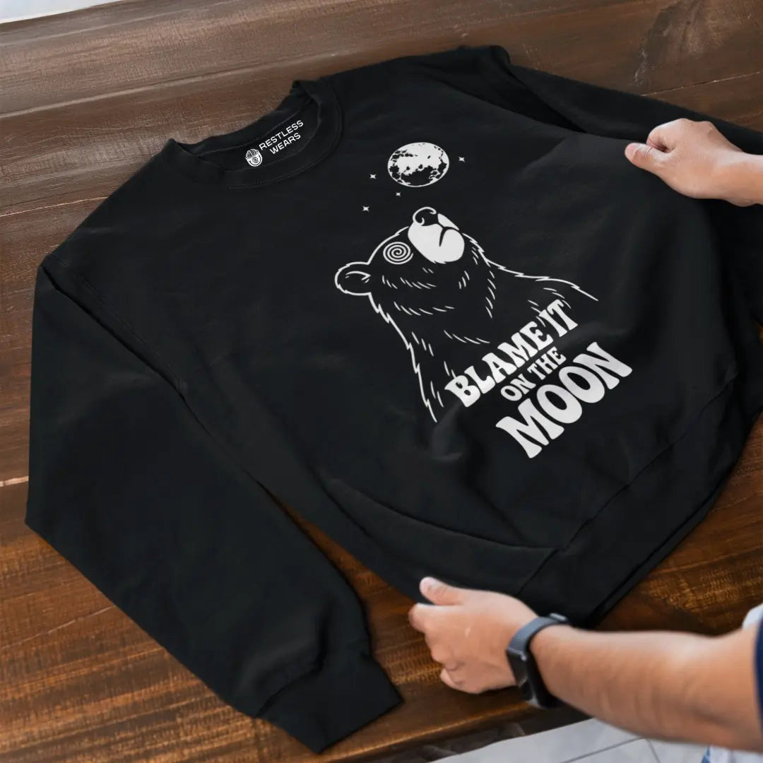 psychedelic-moon-sweatshirt-hand-drawn-bear-graphic-music-inspired