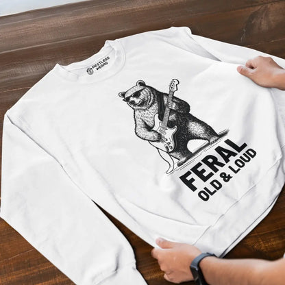 white-bear-sweatshirt-with-electric-guitar-music-gifts-for-dad