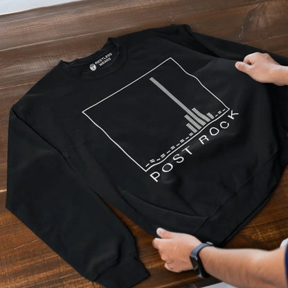 black-post-rock-sweatshirt-frequency-graphic-post-punk-rock-style-post-rock-gift