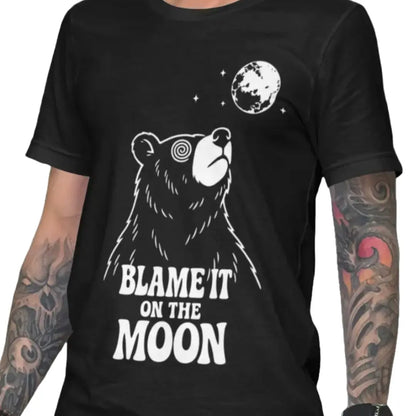 blame-it-on-the-moon-festival-outfit-bear-tshirt-black-organic-cotton-restless-wears