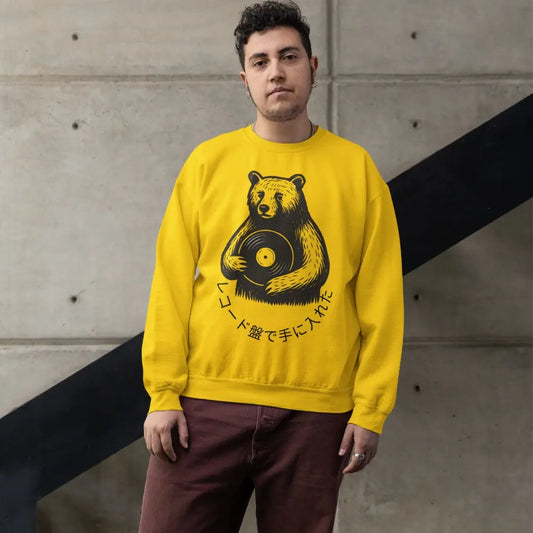japanese-vinyl-bear-jumper-got-that-on-vinyl-yellow-unisex-music-sweatshirt