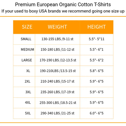 size-guide-organic-funny-bear-t-shirts-for-festival-outfits