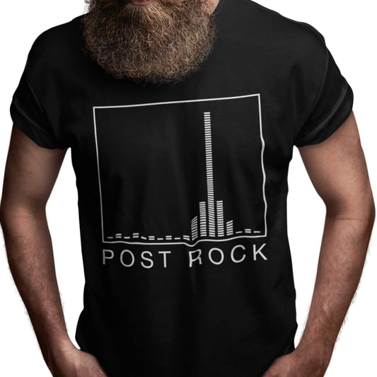 Camiseta de frecuencia post rock 